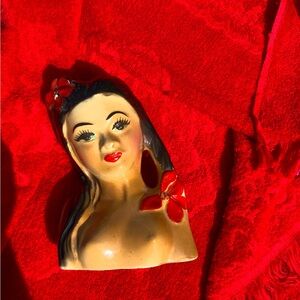 Vintage Head Vase REN Clark Polynesian Village Cannibal Room Cocktail Lounge